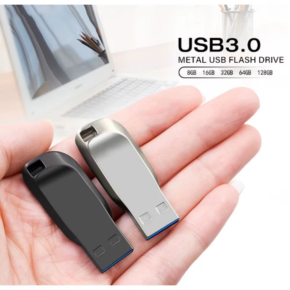 USB Flash Drive 128GB 64GB 32GB 16GB 3.0 High-Speed Pendrive 128GB 64GB USB Memory Stick 32GB 16GB USB Flash Drive